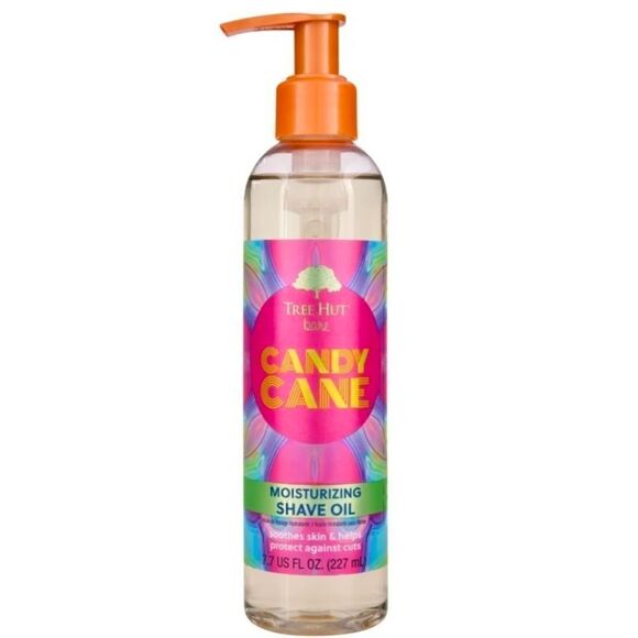 Tree Hut Bare Candy Cane Hydrating & Moisturizing Shave Oil, 7.7 fl oz. - Picture 1 of 9